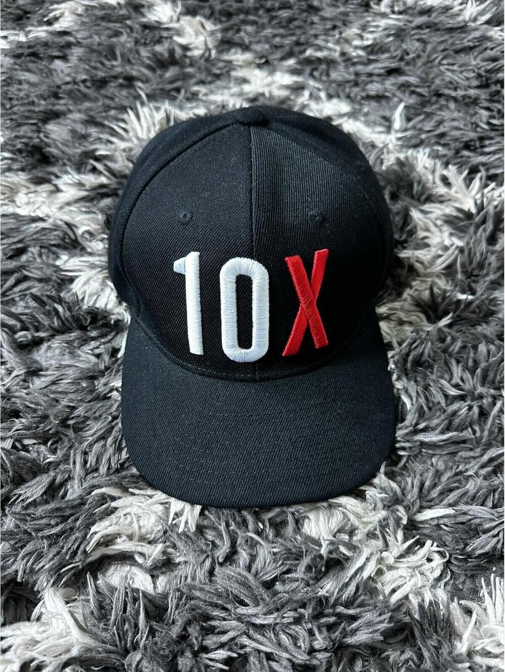 Grant Cardone 10X Snapback Hat Black Red White Growth Conference Cap OSFM